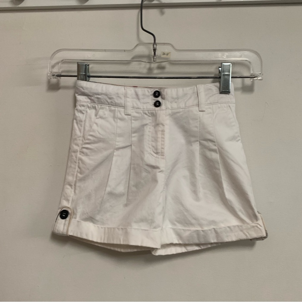 Burberry Kids pleated Cotton Short